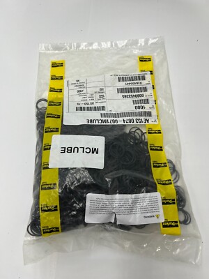 PACK OF 1000 Parker Seals Genuine OEM AE153 0074-0071MCLUBE Black