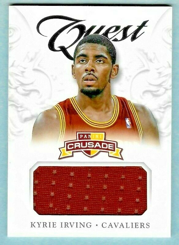 Kyrie Irving 2012-13 Panini Crusade Quest Relic #38 Cavs Nets | eBay
