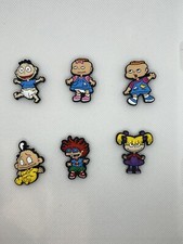 Silicone Focal Character Beads For Pens Or Lanyards 6Pcs For 15