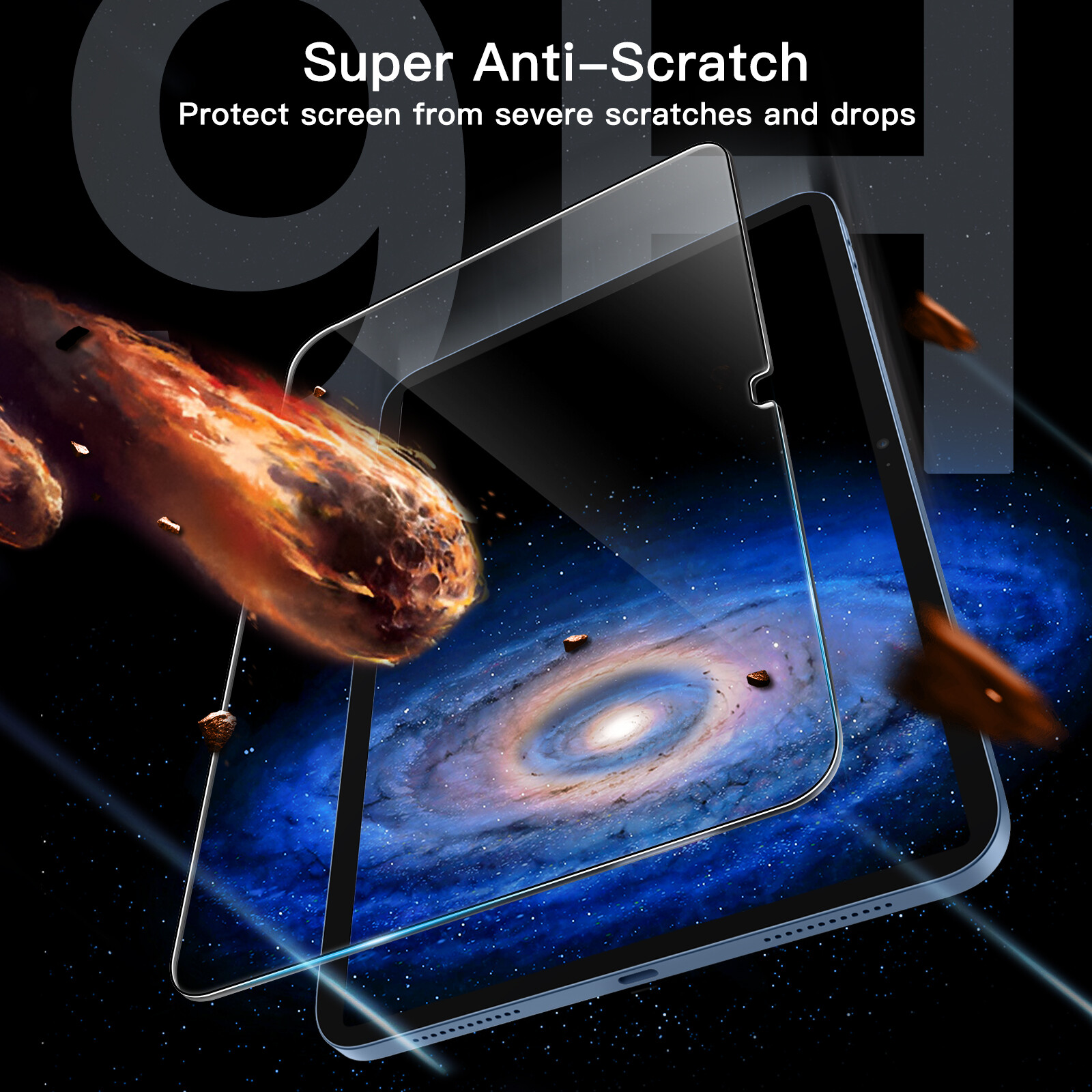 JETech Screen Protector for iPad 10 (10.9-Inch, 2022 Model), 2-Pack