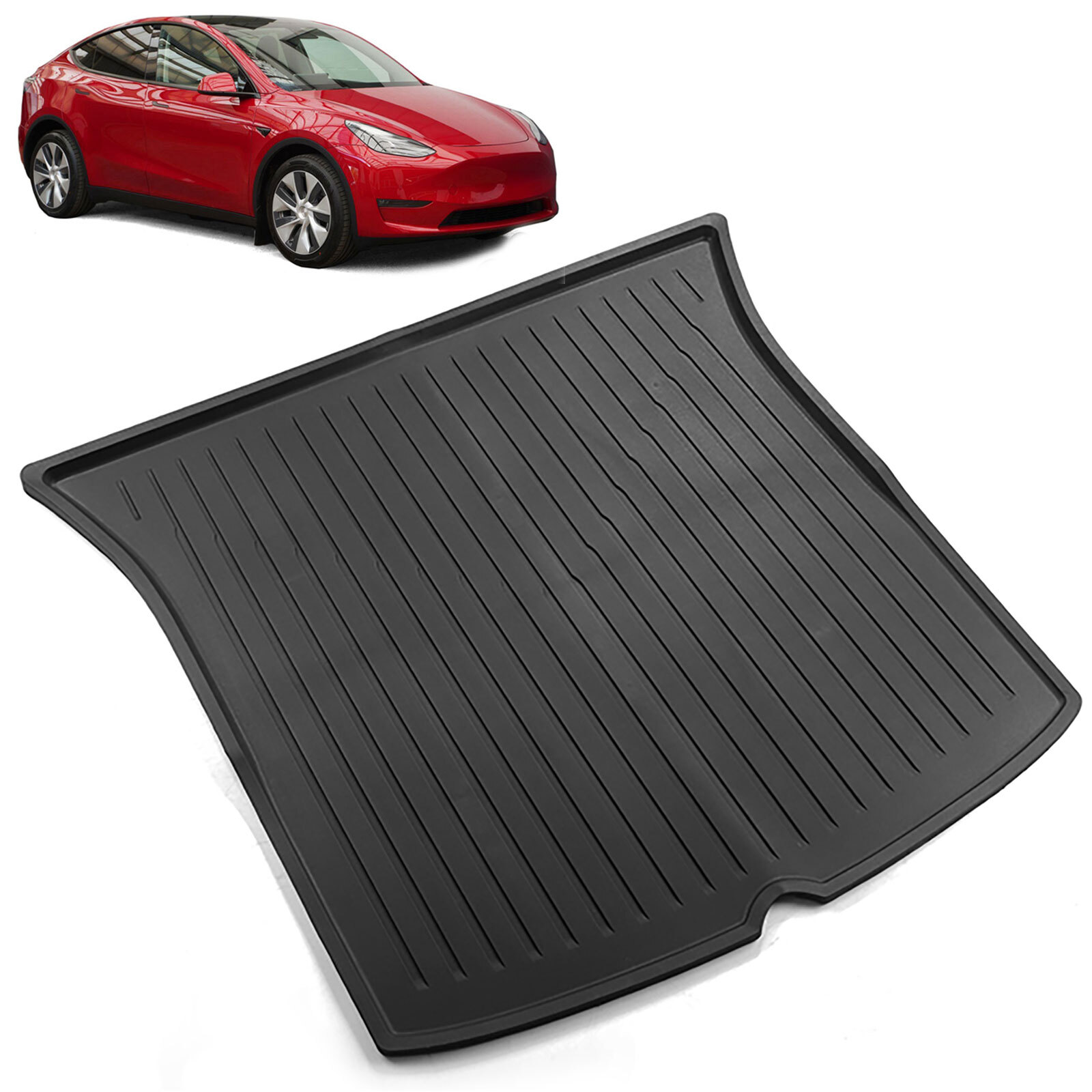For Tesla Model Y From 2019 - 3D PREMIUM LINE Trunk Mat Protection