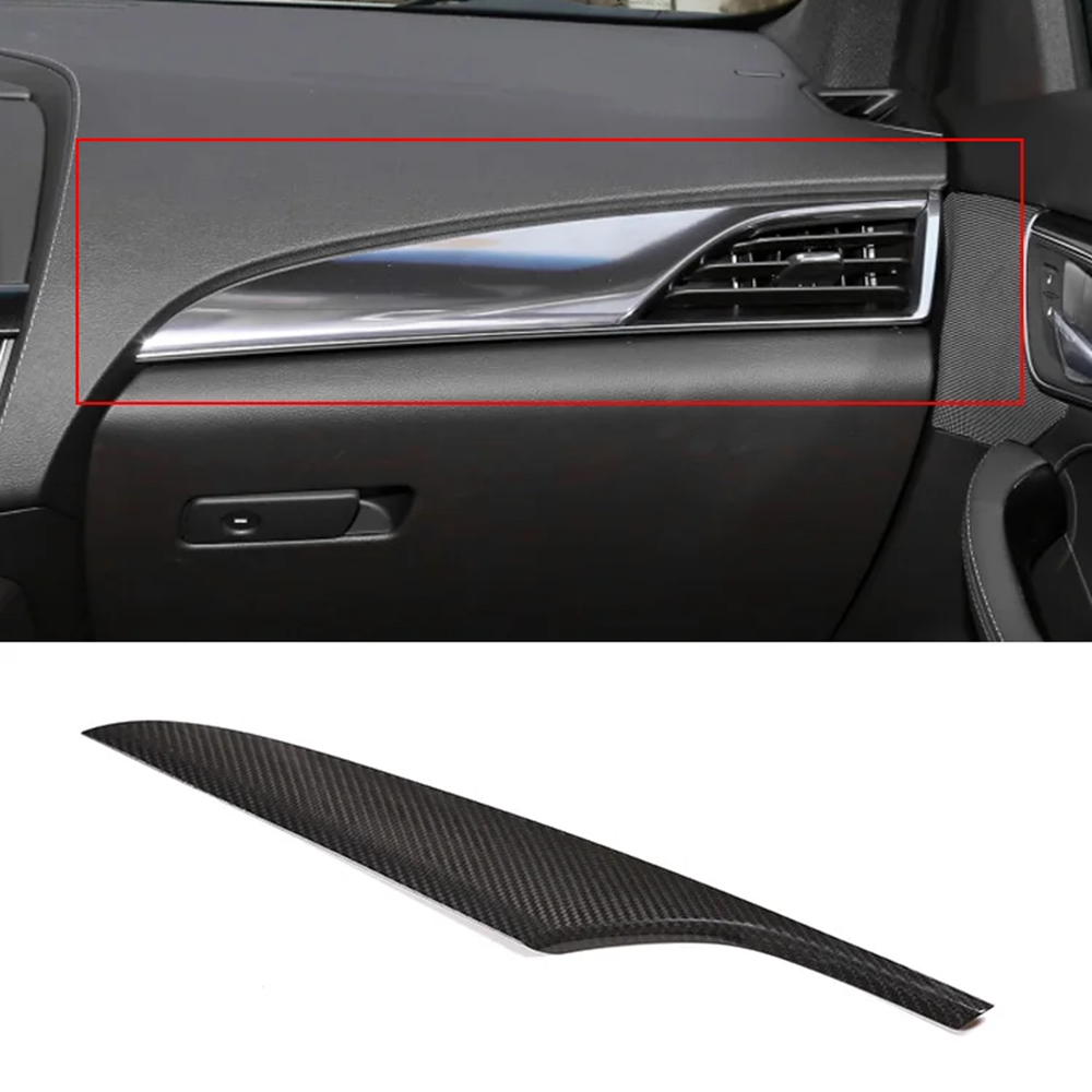 Carbon Fiber Dashboard Trim Panel for 2020-2022 Cadillac CT5 Interior Upgrade