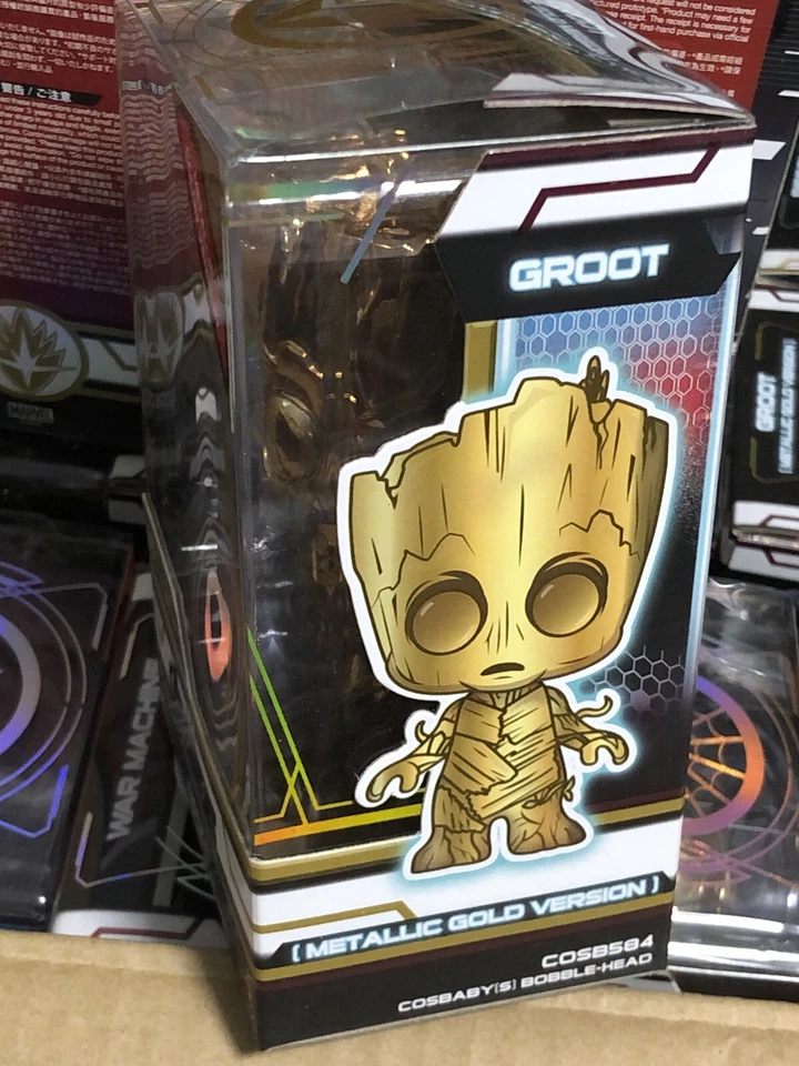 HOT TOYS AVENGERS ENDGAME Cosbaby VERSIÓN METALIZADA DORADA [cosb548] Foto 3 de 4