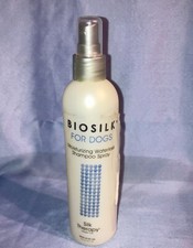 BIOSILK Silk Therapy DOGS Moisturizing Waterless SHAMPOO SPRAY Odor Remover 8oz