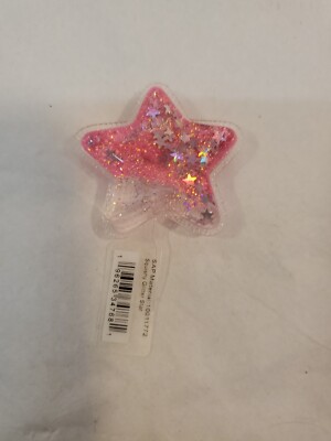 Crocs Jibbitz Squishy Glitter star pink