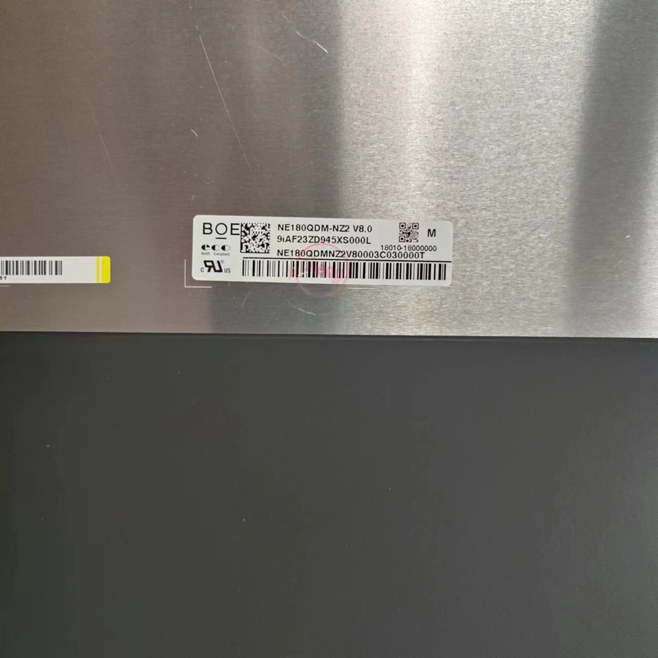 240HZ 2.5K 18.0" WQXGA LAPTOP LCD Screen BOE NE180QDM-NZ2 2560X1600 GSYNC 500NIT - Image 3 of 4