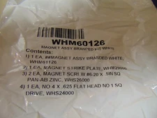 Hunter Douglas magnet assembly branded kit white whm60126