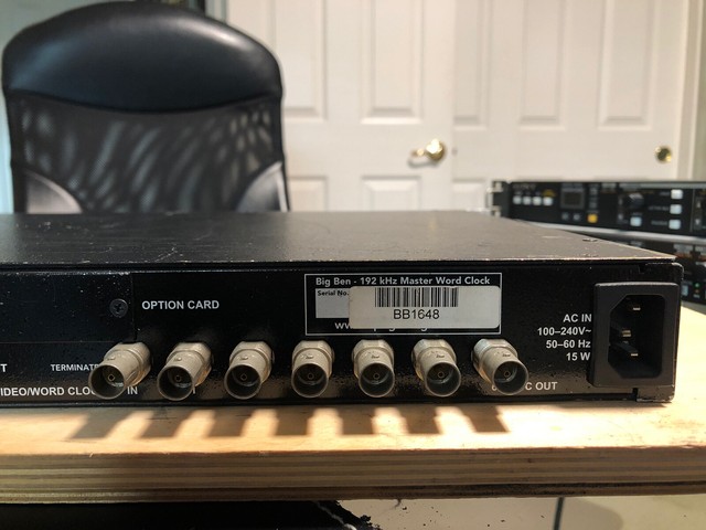 Apogee Big Ben 192kHz Master Word Clock EBay
