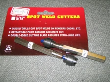 Spot weld cutter set 5/16" & 3/8" ~ as seen on TRUCKS! 