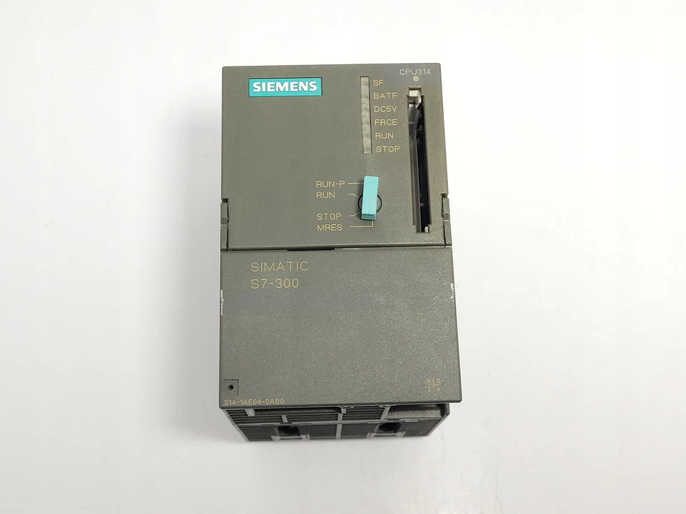 SIEMENS SIMATIC S7-300 CPU314 6ES7 314-1AE04-0AB0  - Imagen 2 de 4