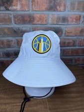 New Era Chicago Sky Embroidered Logo White Bucket Hat WNBA Small/Medium Unisex