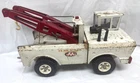 VINTAGE TONKA PRESSED STEEL 24 HOUR WRECKER TOW TRUCK WITH DOUBLE BOOM