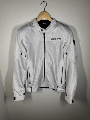REV'IT! Eclipse Textile Mesh Armored Motorcycle Jacket Mens Size M With Armor