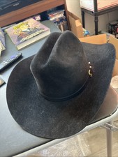 Vintage Larry Mahan’s By Milano Hat Co Fur Hat Size 7 Made In The USA 6X