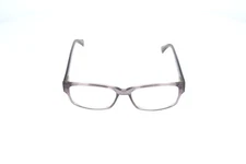 Modern Optical Slick Gray Rectangle Eyeglasses Frames 54-17-145