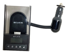 Belkin TuneBase FM Transmitter Car Charger for 30GB 1st Gen Zune MP3 Player
