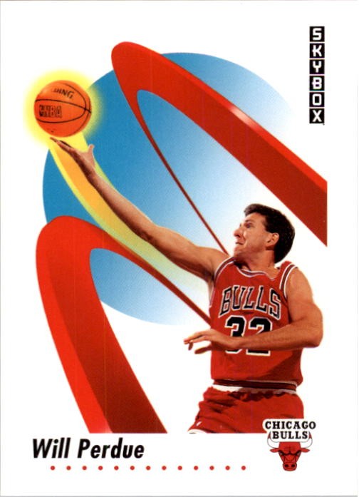 1991-92 SkyBox #43 Will Perdue - BSK