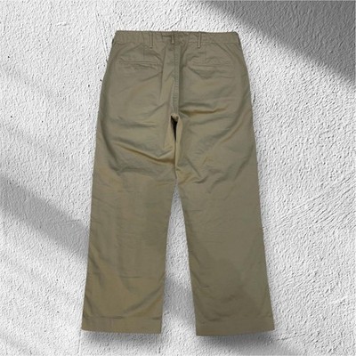 Buzz Rickson's Original Spec Chino Pants BR40025 W36 Khaki