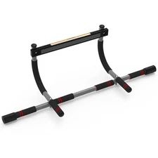 Leikefitness Door Frame Pull-Up Bar Adjustable Portable Upper Body Workout Gym