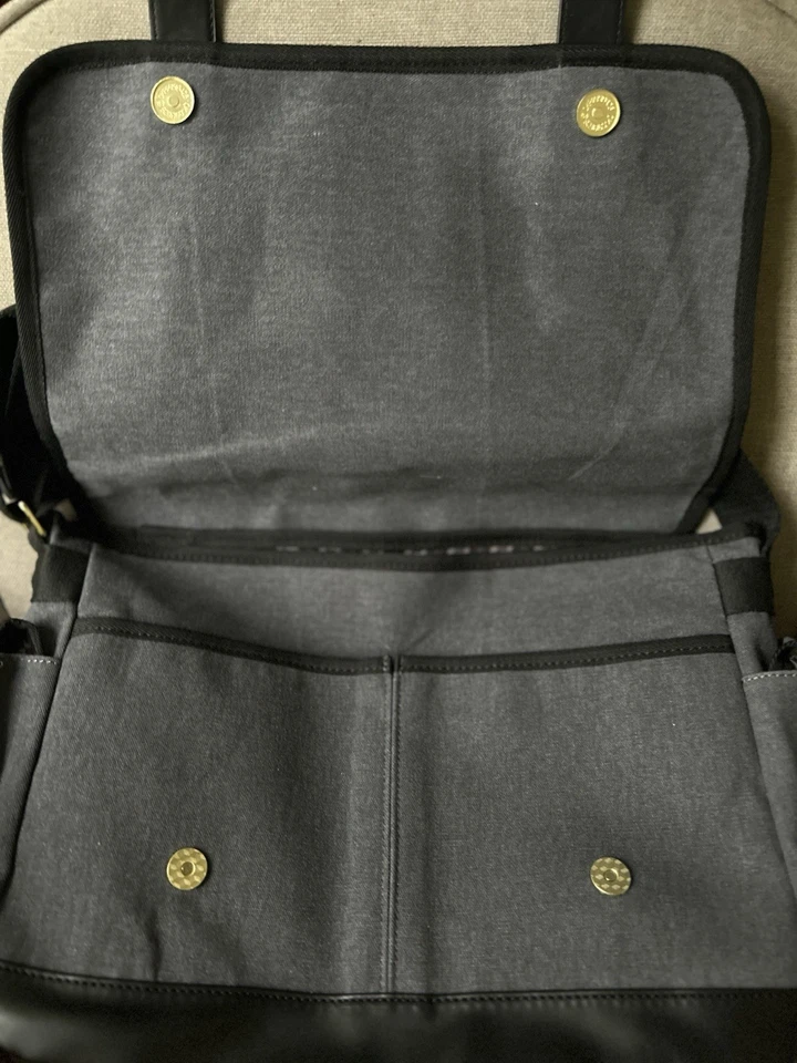 BOLSO MENSAJERO LONDRES NIEBLA LONA EDICIÓN 100 ANIVERSARIO CORREA DE HOMBRO NUEVO CON ETIQUETAS Foto 3 de 4