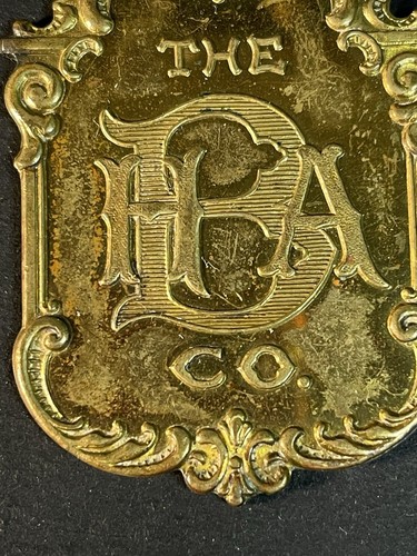 Antiguo reloj Bloomberg’s Clothiers Ohio 1910 décimo aniversario llavero - Imagen 5 de 7