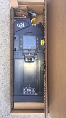 NEW MEI CPI GRYPHON 6 Tube Coin Changer Acceptor MDB Model G3C3-MN00NB-USD-AAA