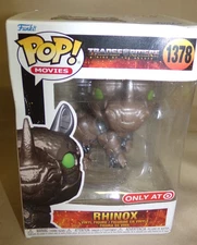 New Funko Pop Transformers: Rise of the Beasts Rhinox #1378 Target Exclusive
