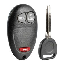 New 3 Button Replacement Keyless Entry Remote Car Key Fob for L2C0007T + Key