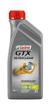 Castrol GTX Ultraclean 10W-40 A3/B4 Motoröl Motorenöl 1L Flasche