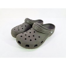 Crocs Classic Clogs Dark Gray Unisex M8/W10 Lightly Used No Box