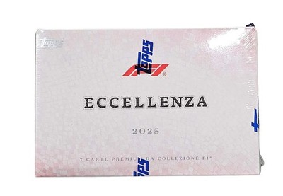2025 Topps Formula 1 F1 Eccellenza Hobby Box