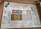 VTG  1984 Tyco US-1 GI Joe Headquarters Cardboard Insert Uncut Rare For Playset