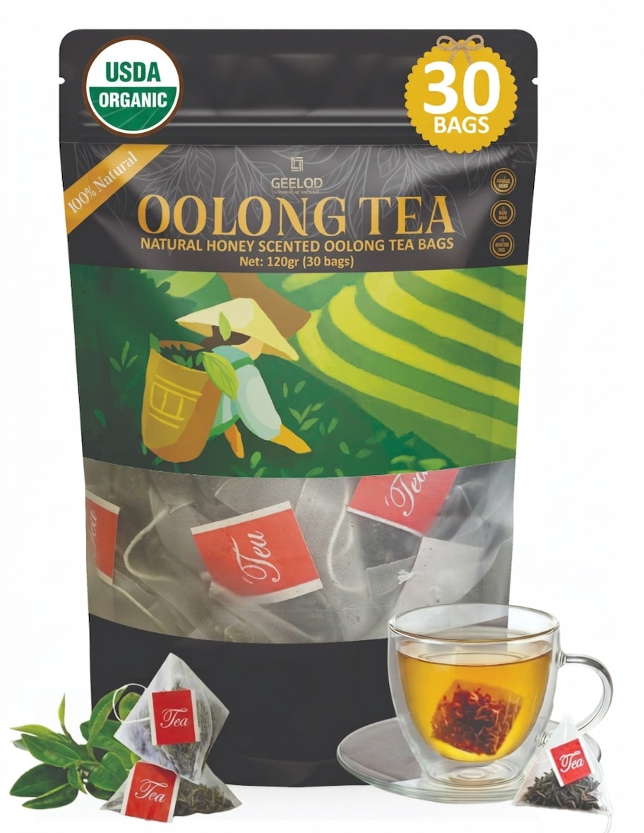 Organic Oolong | 30 Bags | Cortisol & Stress, Digestion And Metabolism