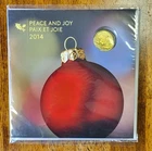 2014 CANADA PEACE AND JOY  COIN COLLECTION CHRISTMAS SPECIAL LOONIE 5 COINS