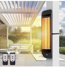 ZeboZap KDHT1500 Infrared Electric Patio Heater - 1500W |