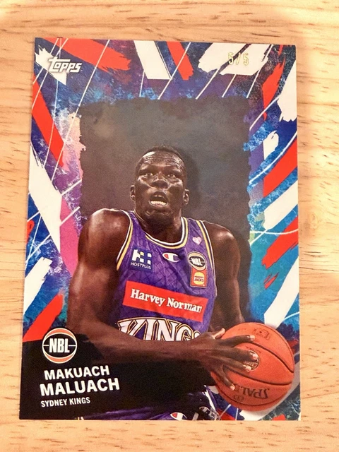 2026 Topps NBL Makuach Maluach Sydney Kings #88 Serial Numbered 5/5