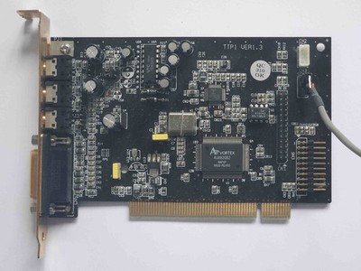 Terratec Promedia XLerate GOLD VORTEX AU8820B2 TTP1 SOUND PCI CARD Karte Blaster