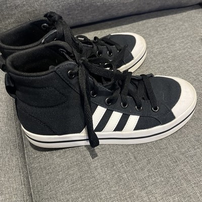 Size 6 Women's - Adidas Bravada Mid Black High Tops Sneakers