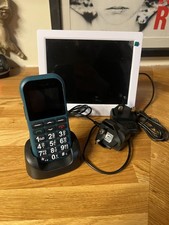 Ycoo Dementia Clock, Digital Clock & Big Button Phone 