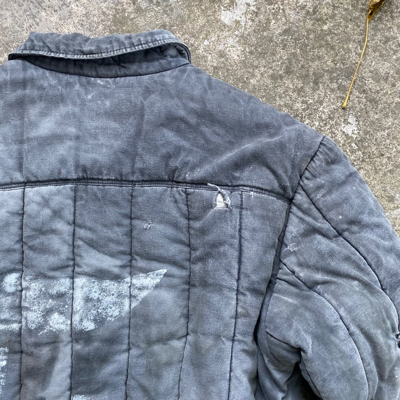Vintage 80s ussr soviet army military work vatnik telogreika jacket - product detail image 11