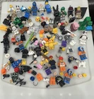 LEGO Minifigures and Accessories Lot.  Star Wars Marvel Mine Craft Etc.