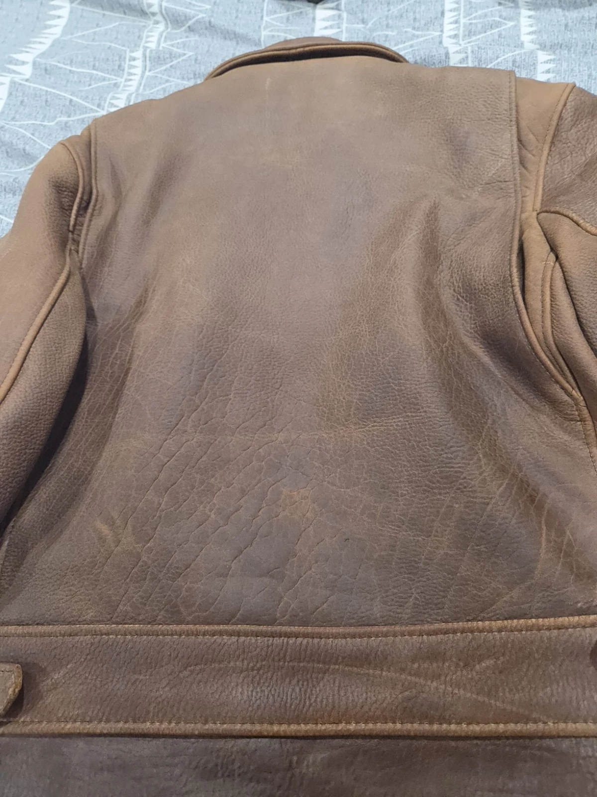 Schott NYC 464 U.S. Bison Delivery Jacket - Brown - Size Medium (NWOT) image 3