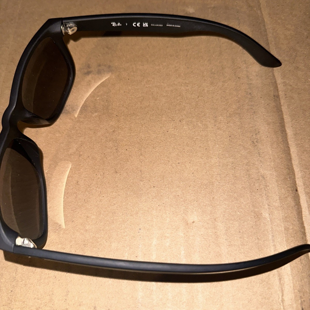 Ray-Ban Justin RB4165 Men's Sunglasses - Black/Gray (No Case) View 4