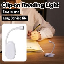 3 Color Mini Led Book Light Usb Rechargeable Reading Lamp Dc5v Warm White 3000k