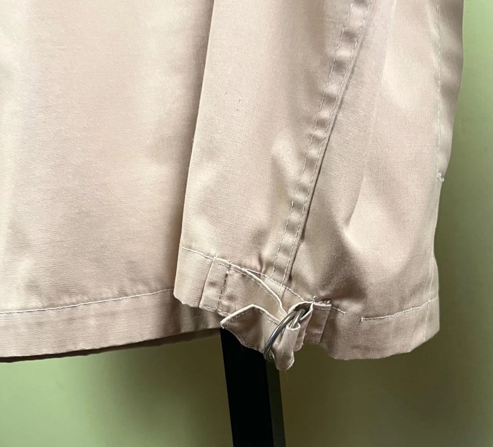 Chaqueta De Colección Sin Marca Talla XL 1960 Tostada Harrington Talon Tiradores Foto 4 de 4