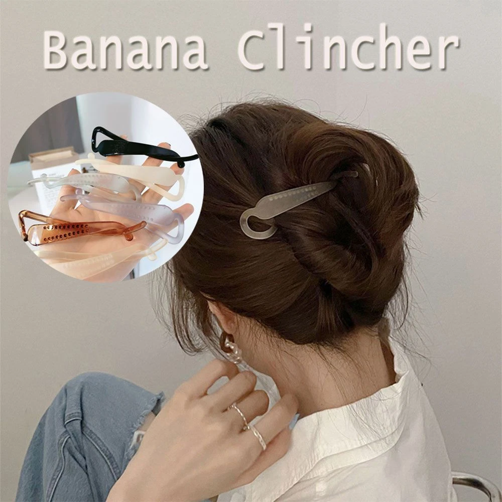 Banana shop clip updo