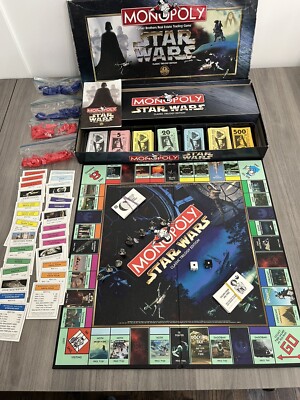 モノポリー スターウォーズ トリロジーエディション Vintage Star Wars Monopoly Classic Trilogy Edition Board