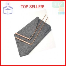 Spirit Hunter 99.9 Copper Dowsing Rod- 2PCS Divining Rods with Bag - Detect Gol