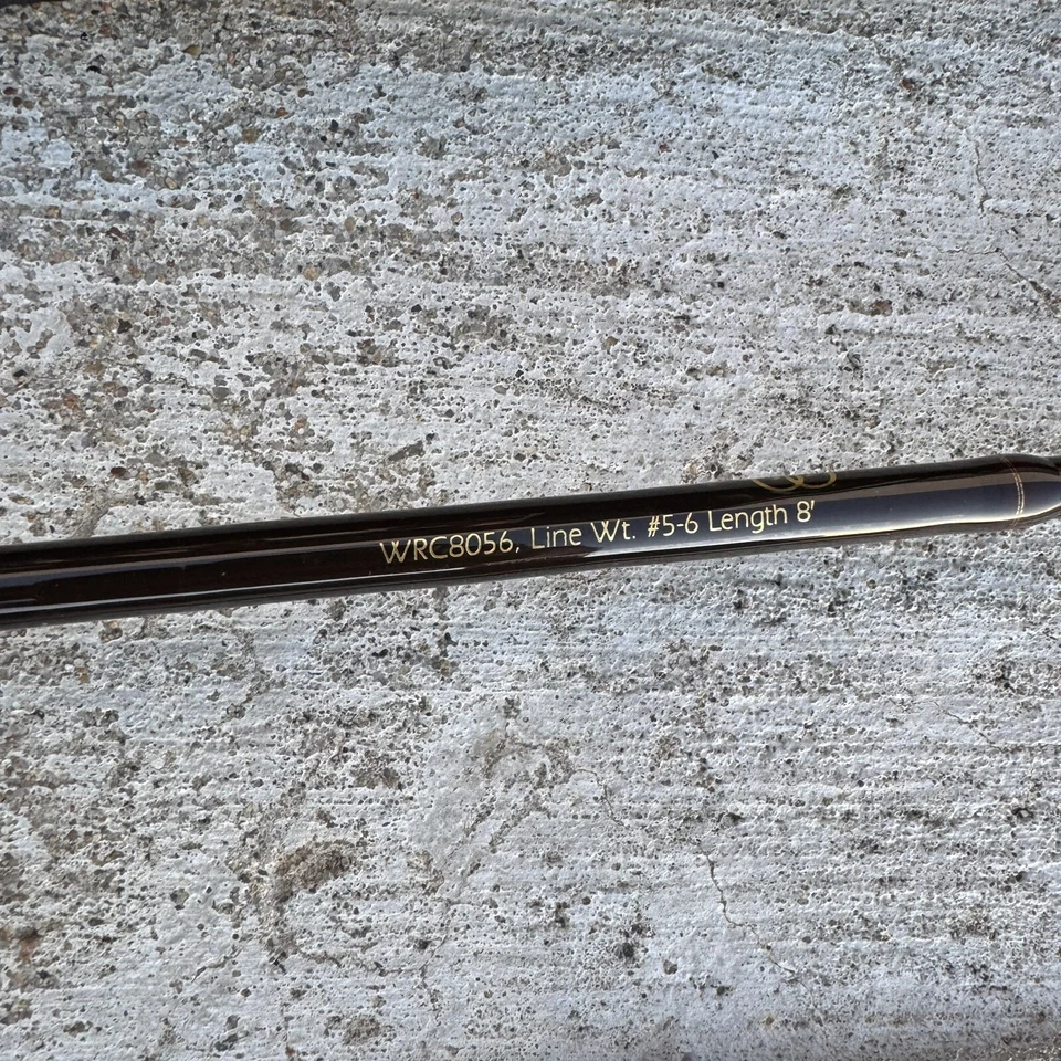 Bass Pro Shops White River Classic WR 8056 caña de pescar con mosca con estuche de metal NUEVO Foto 4 de 4