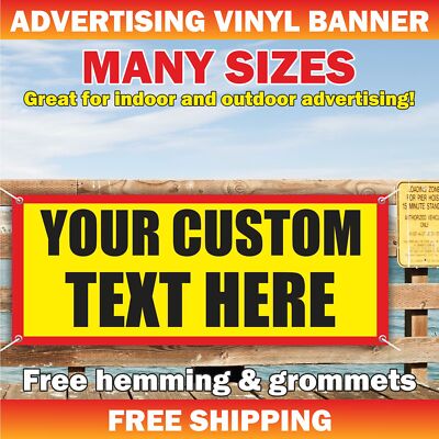 MINOR CHANGES Advertising Vinyl Banner Flag Sign USA Many Sizes Available Custom